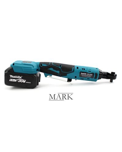 Угловой аккумуляторный гайковерт Makita WR100DZ (36V, 5AH) 2 аккумулятора, в кейсе