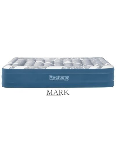 Надувная двуспальная кровать-матрас со встроенным насосом BestWay 6712Y 203 см (LM)