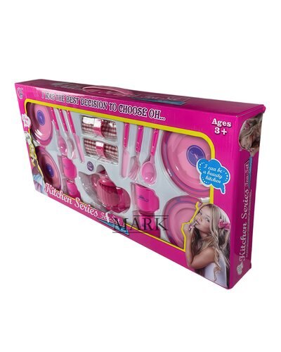 Детский набор игрушек кухонный набор для чаепития Kitchen Series Tea-Set CH-08R 19 предметов (AHMD)