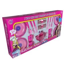 Дитячий набір іграшок кухонний набір для чаювання Kitchen Series Tea-Set CH-08R 19 предметів (AHMD)