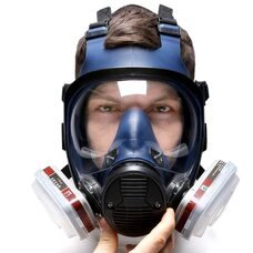 Захисна повнолицева маска 1692 з карбоновими фільтрами 7 до 1 (JS)