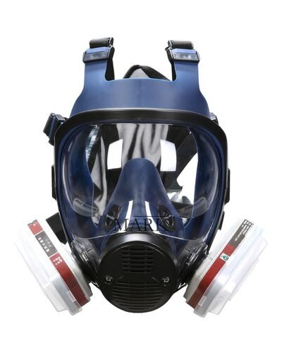 Защитная полнолицевая маска 1692 с карбоновыми фильтрами 7 к 1 (JS)