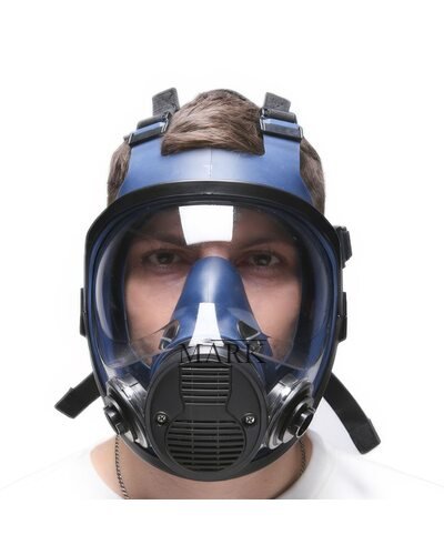 Защитная полнолицевая маска 1692 с карбоновыми фильтрами 7 к 1 (JS)