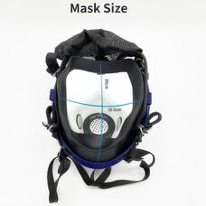 Захисний повнолицевий респіратор 6800/1693 з карбоновими фільтрами (JS)