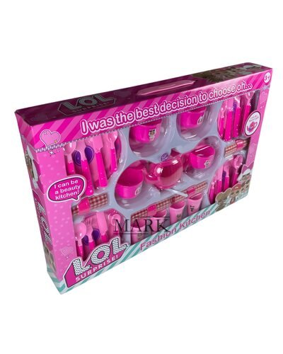 Детский набор игрушек кухонный набор для чаепития Fashion kitchen 05B-21 42 предметов (AHMD)