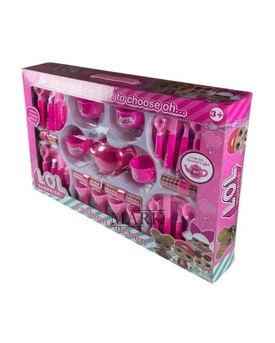 Детский набор игрушек кухонный набор для чаепития Fashion kitchen 05B-21 42 предметов (AHMD)