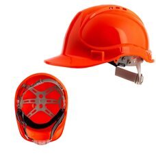 Каска захисна 587 для проведення будівельних робіт, Помаранчевий (JS)