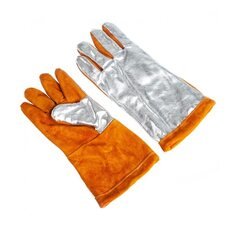 Рукавички для високої температури з алюмінійовим покриттям P-1788 1500°С  (JS)