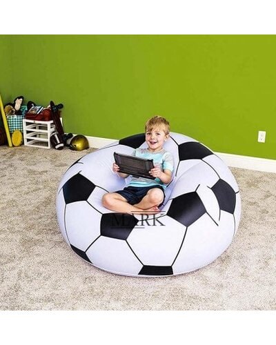 Надувное круглое кресло футбольный мяч Bestway 75010, 114 х 112 см (LM)