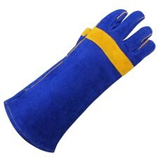 Рукавички зварювальні крагові посилені з кевларовою ниткою 1912  (JS)