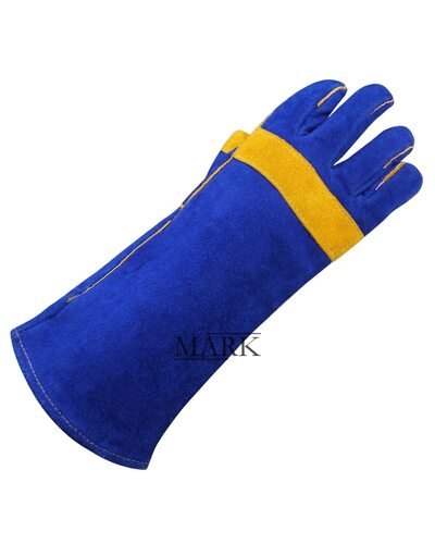 Перчатки сварочные краговые усиленные с кевларовой нитью 1912 (JS)