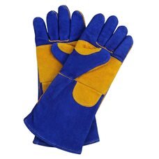 Рукавички зварювальні крагові посилені з кевларовою ниткою 1912  (JS)