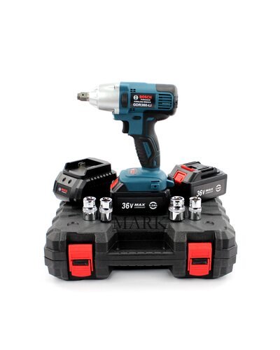 Аккумуляторный гайковерт BOSCH GDR360-Li PRO (36V, 5AH), 2 аккумулятора в кейсе