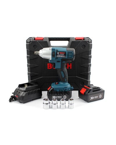 Аккумуляторный гайковерт BOSCH GDR360-Li PRO (36V, 5AH), 2 аккумулятора в кейсе