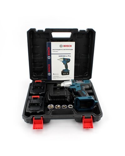 Аккумуляторный гайковерт BOSCH GDR360-Li PRO (36V, 5AH), 2 аккумулятора в кейсе