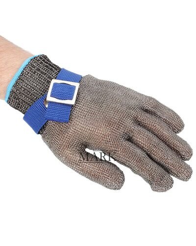 Кольчужная перчатка из нержавеющей стали  от порезов, проколов и механических повреждений 1913  (JS)