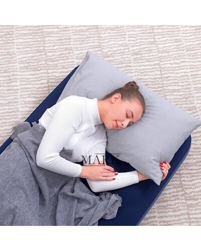 Надувной велюровый одноместный матрас Bestway Pavillo 67000 185x76x22 (LM)