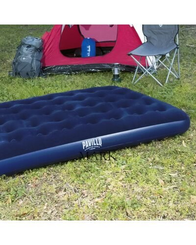 Надувной велюровый полуторный матрас Bestway Pavillo 67002 (191x137x22 см) (LM)