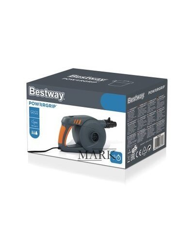 Электрический насос для надувной мебели, матрасов, кресел, кроватей BestWay 62155 «Sidewinder» 65W 565 л/мин (LM)
