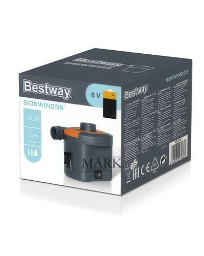 Электрический насос для надувной мебели, матрасов, кресел, кроватей BestWay 62141 40 Вт (LM)