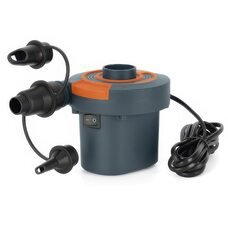 Електричний насос для надувних меблів, матраців, крісел, ліжок BestWay 62139 220В 3 насадки (LM)