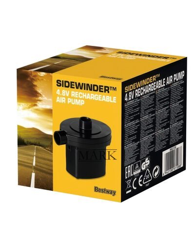 Электрический насос для надувной мебели, матрасов, кресел, кроватей BestWay 62130 3 насадки (LM)