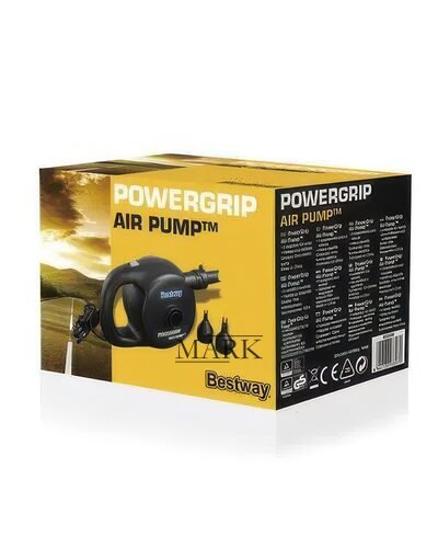 Электрический насос для надувной мебели, матрасов, кресел, кроватей BestWay 62098 від мережі 220-240 V (LM)