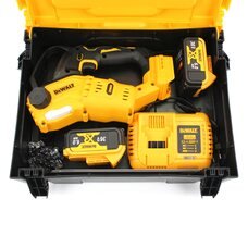 Акумуляторна пила Dewalt DCS272N (36V, 6AH, шина 30 см) з автоматичним змащуванням ланцюга, в кейсі