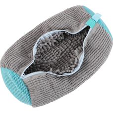 Сумка-мішок для прання взуття в пральній машині з мікрофібри Сірий (АX)