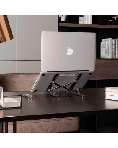 Складная пластиковая подставка для ноутбука и планшета Multi Position Черный (205)