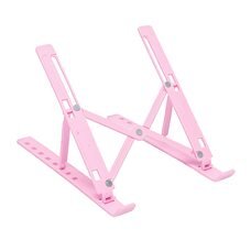 Складная пластиковая подставка для ноутбука и планшета Multi Position Розовый (205)