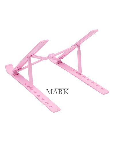 Складная пластиковая подставка для ноутбука и планшета Multi Position Розовый (205)