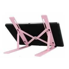 Складная пластиковая подставка для ноутбука и планшета Multi Position Розовый (205)