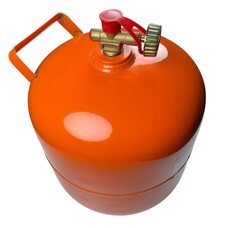 Газовий балон Nurgaz 8,5 л для зберігання та транспортування зрідженого газу, Помаранчевий