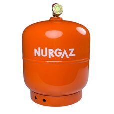 Газовий балон Nurgaz 8,5 л для зберігання та транспортування зрідженого газу, Помаранчевий