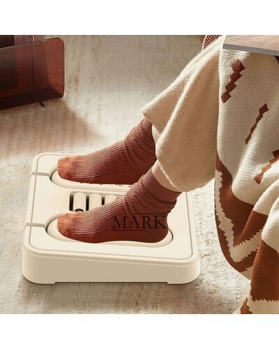 Сушилка для обуви 3в1 с массажером и грелкой для ног AND XL-1146 (бежевая)(205)