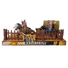 Дитячий набір іграшок ігров фігурки The Best Wild West 10 в 1 (AHMD)