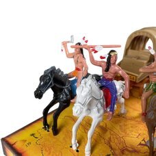 Дитячий набір іграшок ігров фігурки The Best Wild West 10 в 1 (AHMD)