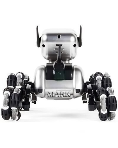 Детская интерактивная игрушка танцующий робот с музыкой «Пес Stunt» с дымом и подсветкой 8882E (AX)