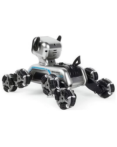 Детская интерактивная игрушка танцующий робот с музыкой «Пес Stunt» с дымом и подсветкой 8882E (AX)