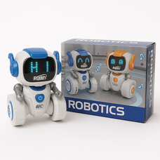 Дитяча інтерактивна іграшка робот з музикою на пульті керування Robby A101 (AX)