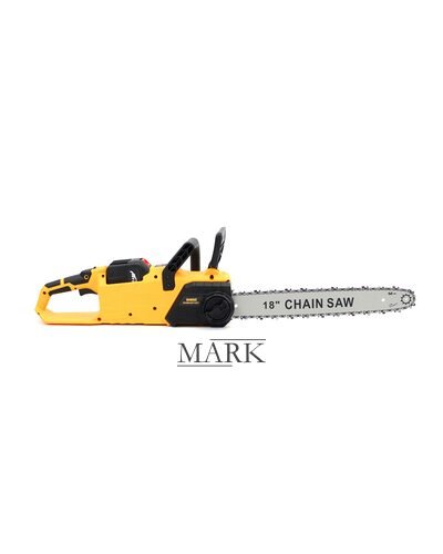Аккумуляторная пила DeWALT DCMCS574X1 (48V, 12AH, шина 45 см) с бесключевой натяжкой цепи и ручным тормозом в кейсе
