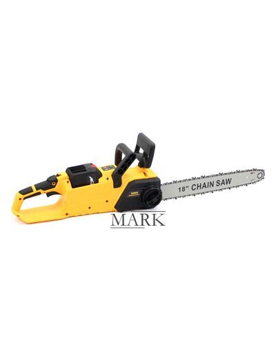 Аккумуляторная пила DeWALT DCMCS574X1 (48V, 12AH, шина 45 см) с бесключевой натяжкой цепи и ручным тормозом в кейсе