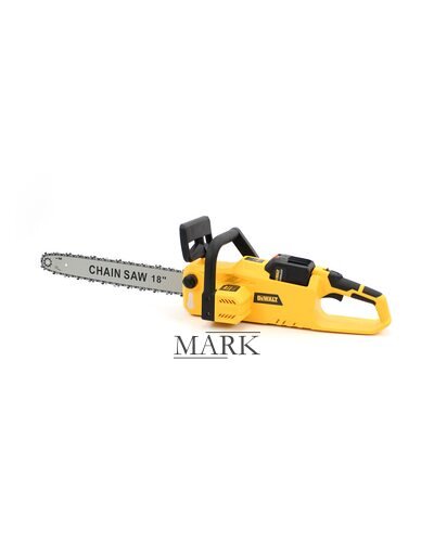 Аккумуляторная пила DeWALT DCMCS574X1 (48V, 12AH, шина 45 см) с бесключевой натяжкой цепи и ручным тормозом в кейсе