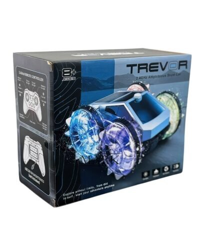 Детская игрушка трюковая машинка-амфибия с пультом управления «Trevor» 2.4GHz (AX)