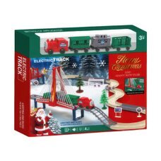 Дитяча іграшка новорічний потяг різдвяний електричний “Merry Christmas” 9263-1C (AX)