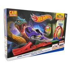 Детский игровой набор гоночная трасса с тремя кольцами и стартом Hot Wheels 6603 – Looping Track (AX)