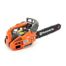 Портативная профессиональная цепная бензиновая пила с чехлом для шины Husqvarna T435 (шина 30 см, 1.5 кВт)