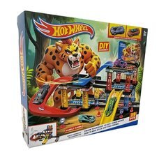 Ігровий набір гоночна траса з гірками і парком Hot Wheels Snake Garage 39 деталей T876-12 (AX)