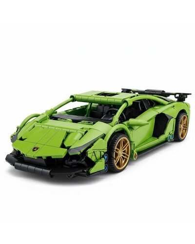 Блочный конструктор "Гоночный суперкар" Building Block CD-204, 8+ (AX)